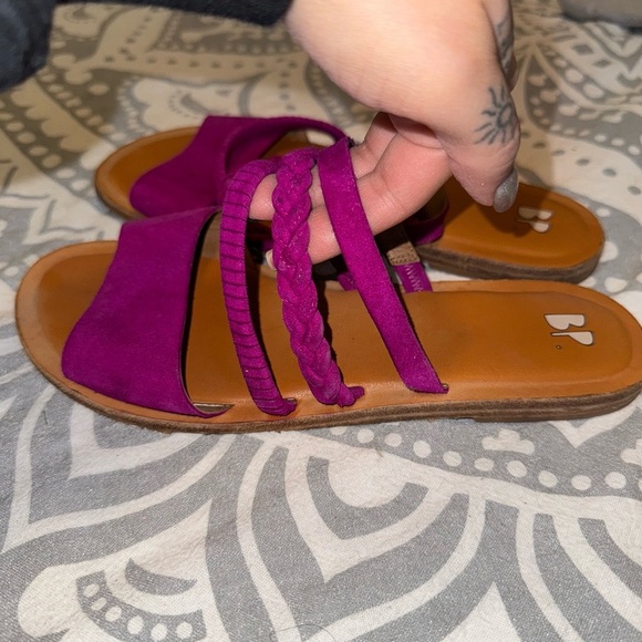 bp Shoes - BP purple slides